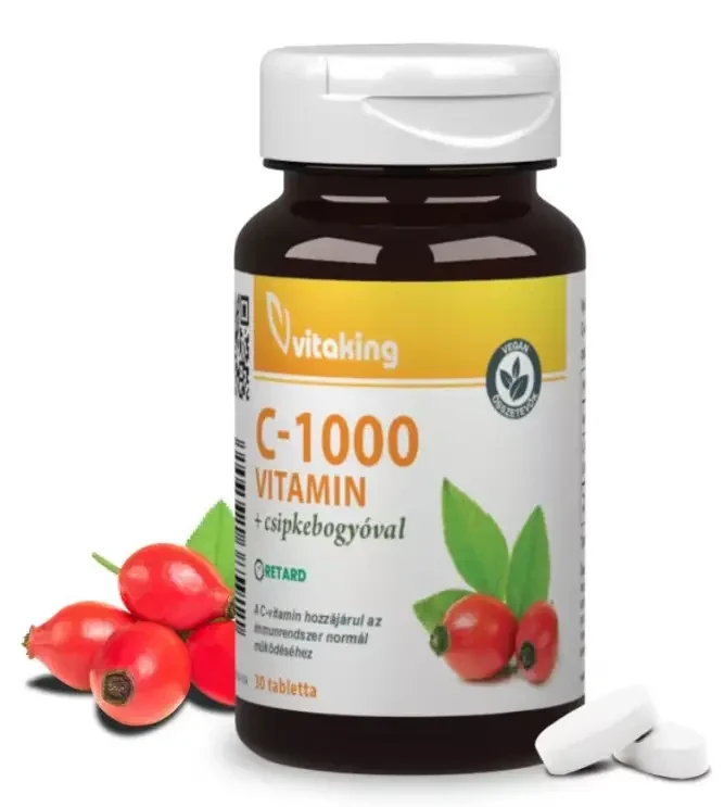 VK C-1000 mg vitamin csipkebogyóval 30 db