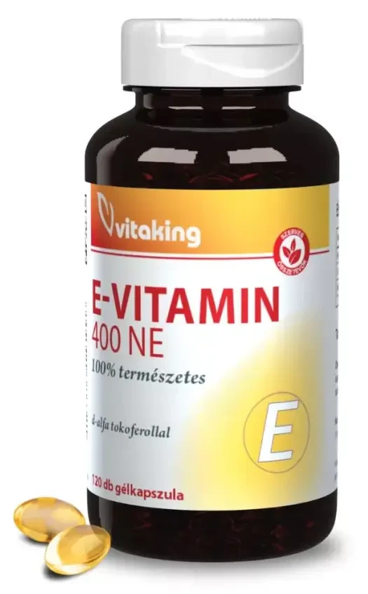 Vitaking E-Vitamin 400 NE 120 db Gélkapszula