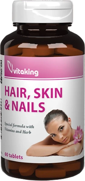 Vitaking Hajra, bőrre és körömre tabletta 60db