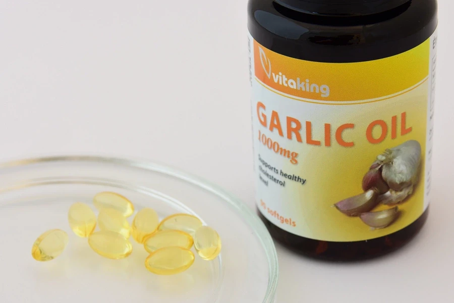 VK Fokhagymaolaj kapszula 90db 1000mg