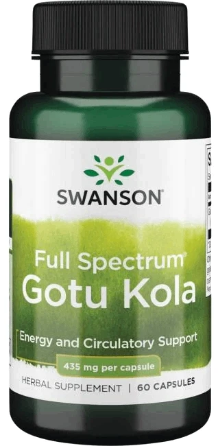 Swanson Gotu Kola 435 mg 60 db