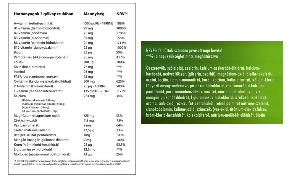 Vitaking Multi Liquid alap új formula 30 db