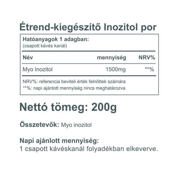 Vitaking Inozitol por 200g
