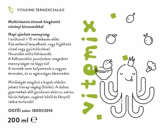 VK Immuno Vitemix Junior Fitobimbi 200ml