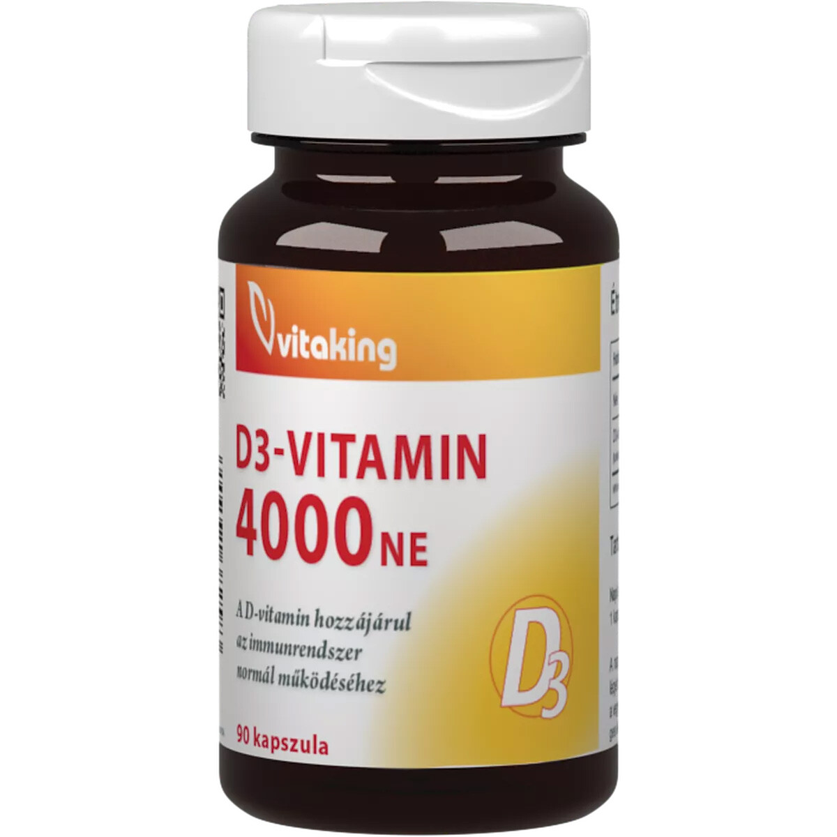 Vitaking D-4000 IU vitamin 90 db
