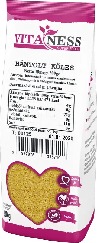 Vitaness Hántolt köles 200g