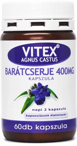 Vitex Barátcserje 400 mg kapszula 60 db