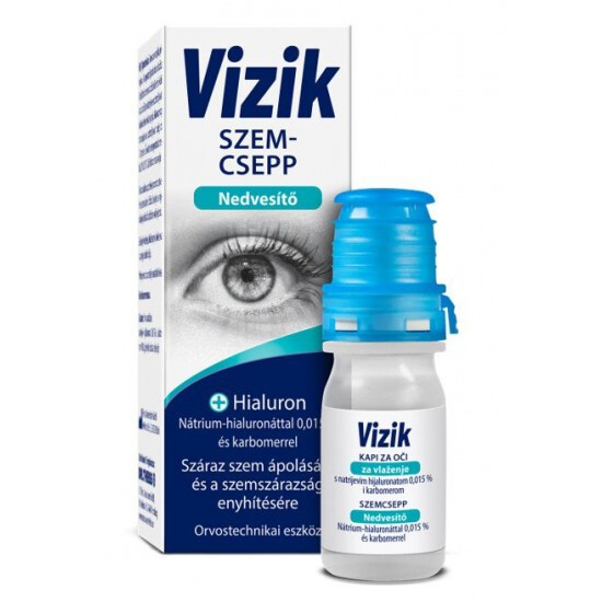 Vizik szemcsepp Nedvesítő 10 ml
