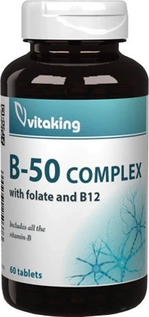 Vitaking B-50 Complex tabletta 60 db