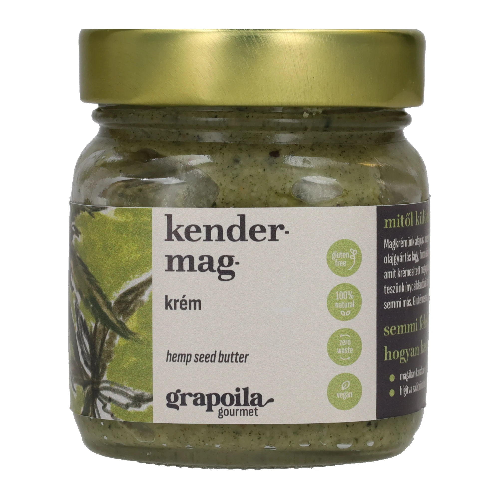 Grapoila Kendermagkrém 200 g