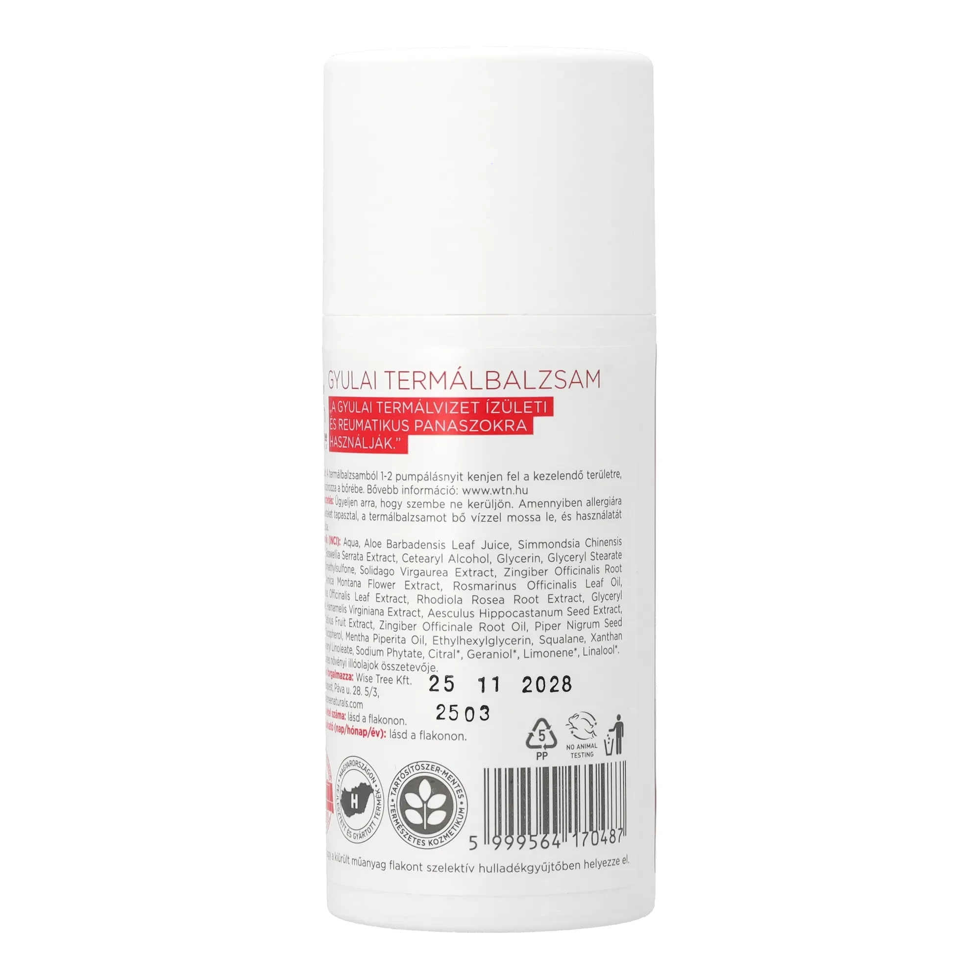 WTN Gyulai termálbalzsam 100ml