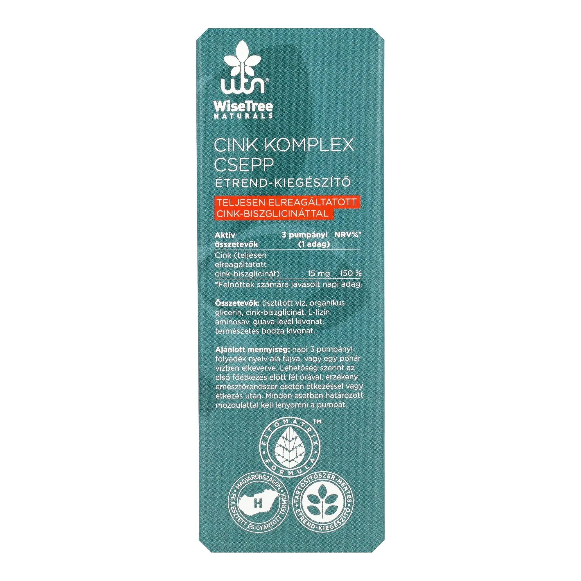 WTN Cink komplex csepp 50ml