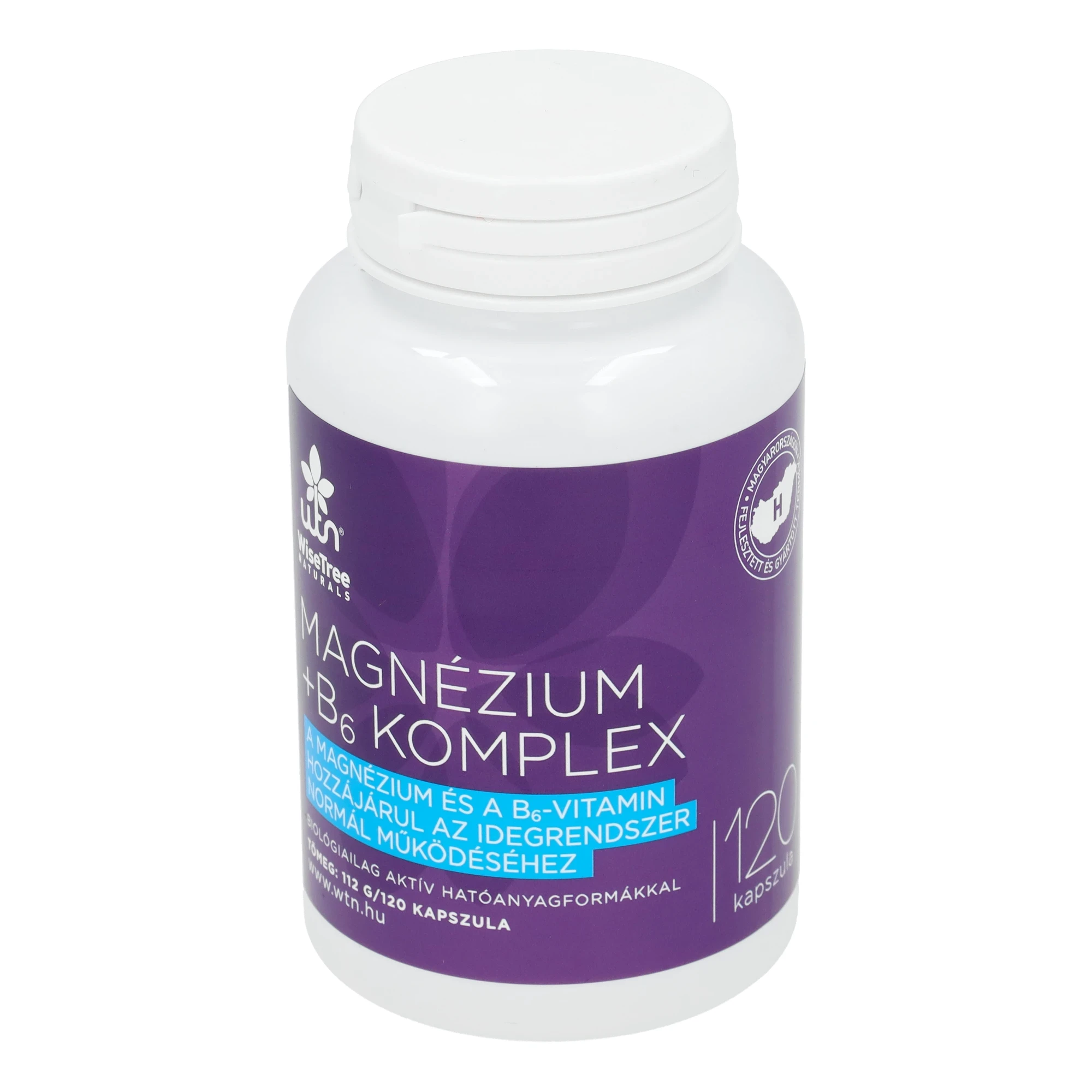 WTN Magnézium + B6 komplex 120db