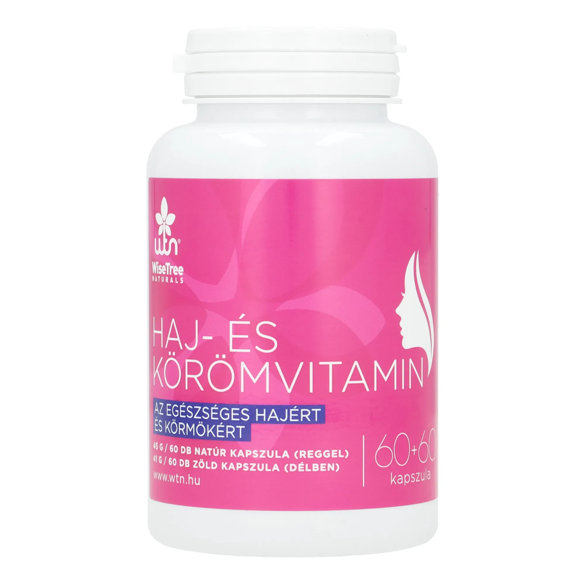 WTN Haj- és körömvitamin 60 db + 60 db kapszula 45g/41g