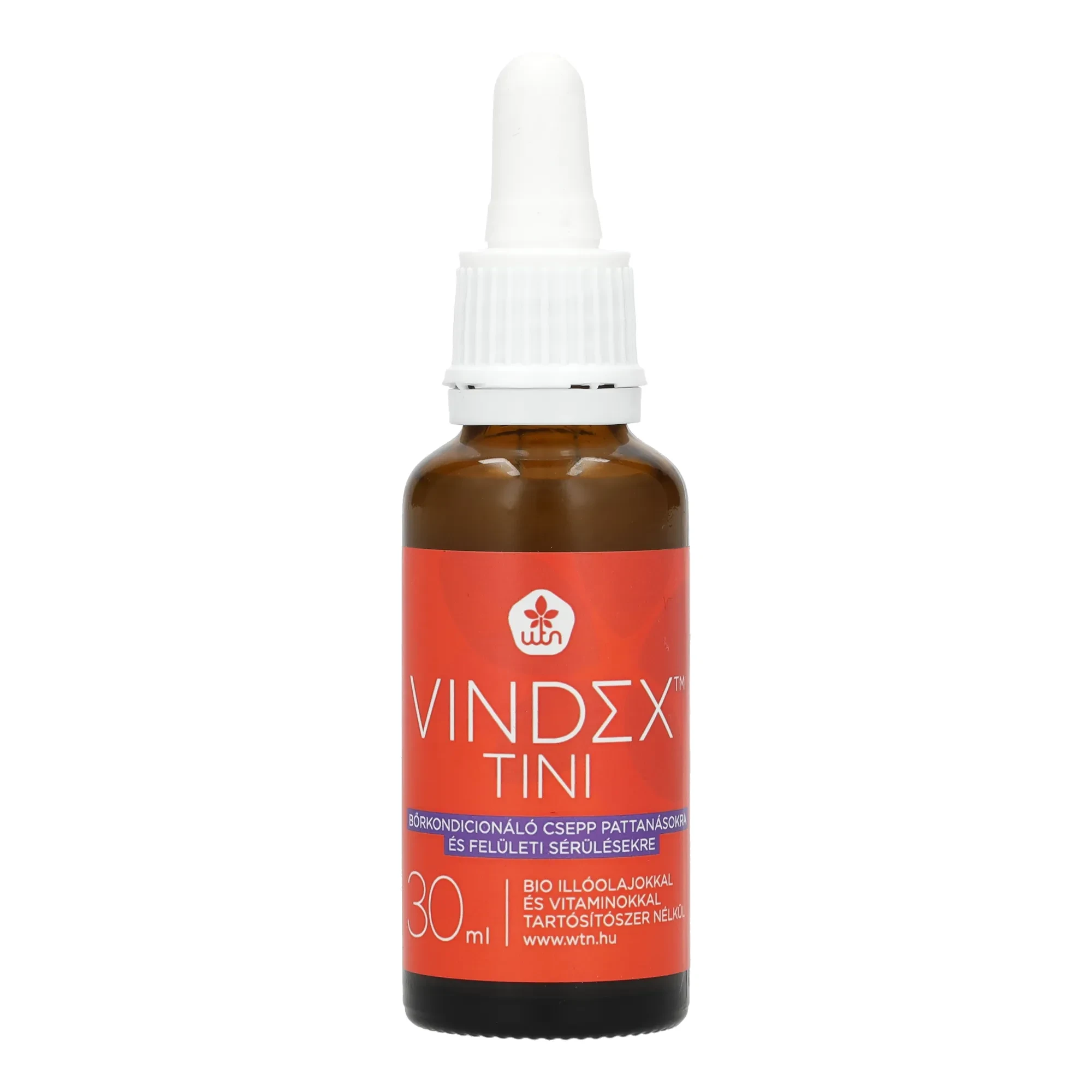 WTN Vindex TM Tini Bőrkondícionáló csepp pattanásokra és felületi sérülésekre 30 ml