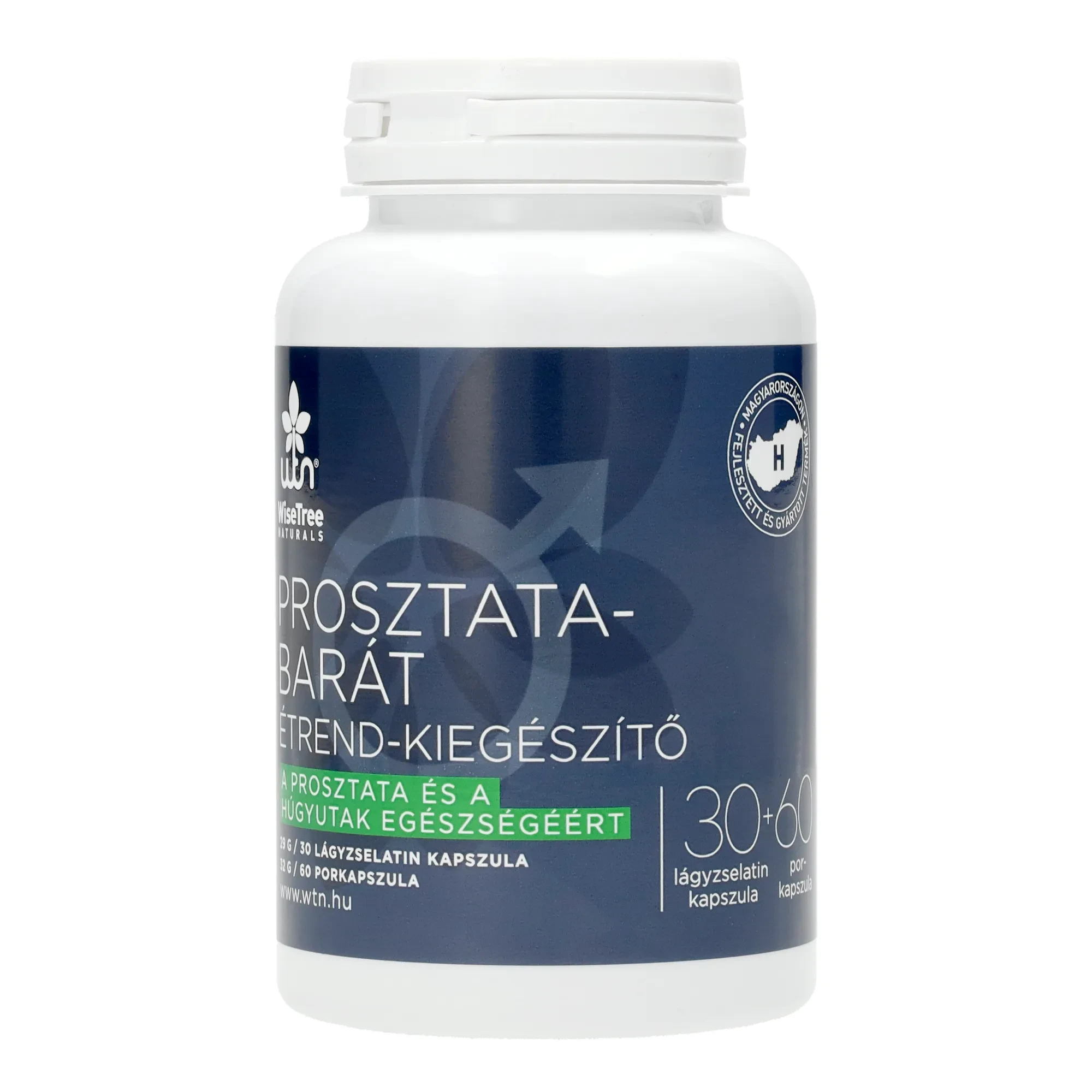 WTN Prosztatabarát étrend-kiegészítő 30+60 db
