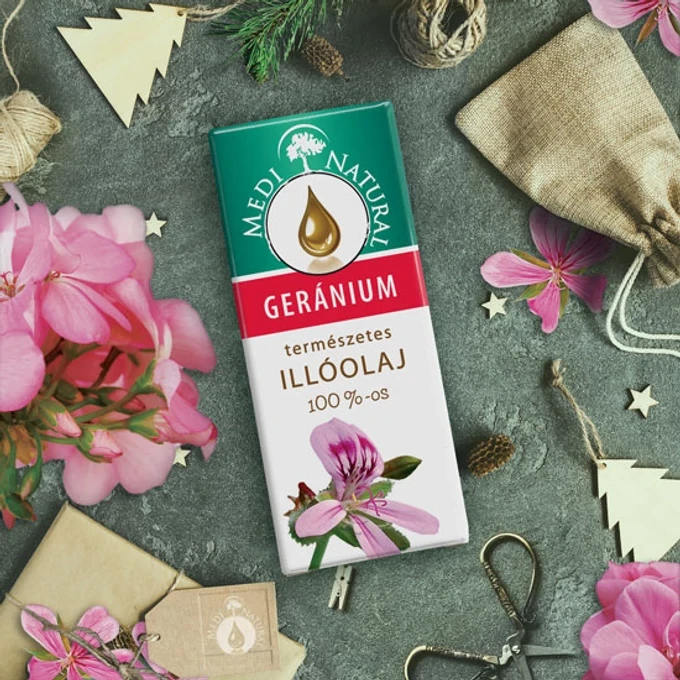 Medinatural geránium illóolaj 10ml