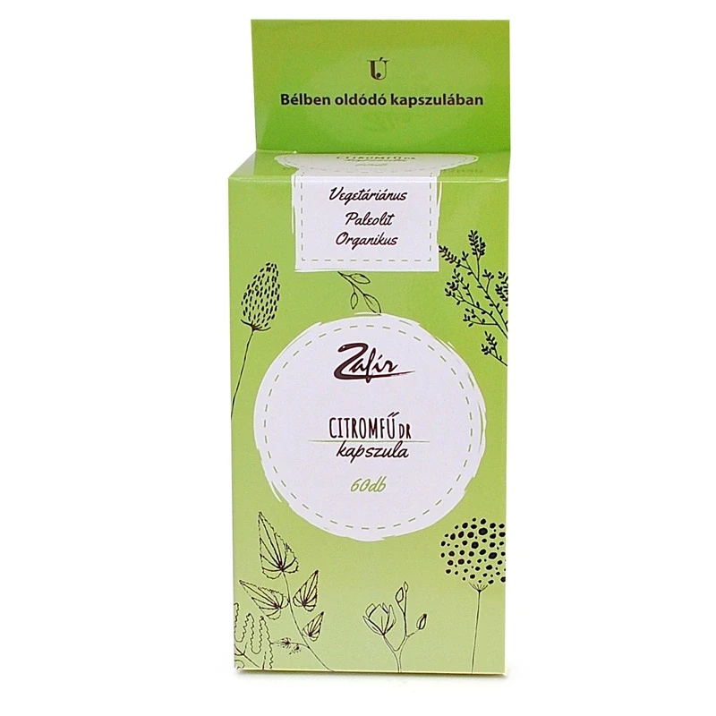 Zafír DR Citromfű olajkapszula 60db
