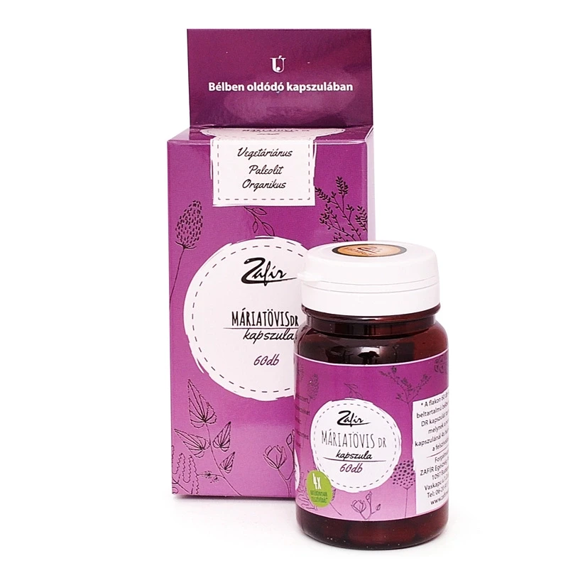 Zafír DR Máriatövis olajkapszula 60db