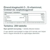 Vitaking C-vitamin +D-vitamin +Cink 200 db Vitaking C-vitamin +D-vitamin +Cink 200 db