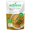 Activus BIO Sárga curry tál csiperkegombával és csicseriborsóval 283g Activus BIO Sárga curry tál csiperkegombával és csicseriborsóval 283g