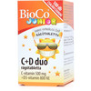 BioCo JUNIOR C+D duo családi csomag rágótabletta 100db BioCo JUNIOR C+D duo családi csomag rágótabletta 100db