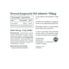 Vitaking K2 vitamin kapszula 90 µg 30db Vitaking K2 vitamin kapszula 90 µg 30db