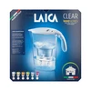 Laica Color Clear Line fehér kancsó 1db szűrőbetéttel Laica Color Clear Line fehér kancsó 1db szűrőbetéttel