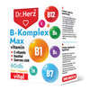Dr.Herz B-Komplex Max+C-vitamin+Inozitol+Szerves Cink 60db kapszula Dr.Herz B-Komplex Max+C-vitamin+Inozitol+Szerves Cink 60db kapszula