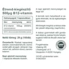 Vitaking B12-vitamin 500mcg 100db Vitaking B12-vitamin 500mcg 100db