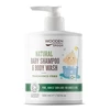 Wooden Spoon Natura Baba Sampon és Tusfürdő - Illatmentes 300 ml Wooden Spoon Natura Baba Sampon és Tusfürdő - Illatmentes 300 ml