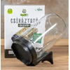 Csíráztató üvegedény fekete kupakkal 1db Csíráztató üvegedény fekete kupakkal 1db