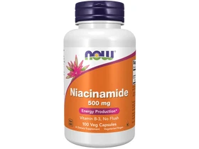 NOW Niacinamide (B3-vitamin) 500mg 100db NOW Niacinamide (B3-vitamin) 500mg 100db
