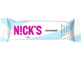 Nick's kókuszos csokoládé szelet cukor- és gluténmentes 40g Nick's kókuszos csokoládé szelet cukor- és gluténmentes 40g