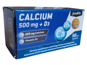 Jutavit Calcium 500 mg + D3-vitamin tabletta 50 db Jutavit Calcium 500 mg + D3-vitamin tabletta 50 db