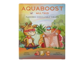 Aquaboost Multikid Vegyes Gyümölcs Ízű Funkcionális Ital Tabletta 18db Aquaboost Multikid Vegyes Gyümölcs Ízű Funkcionális Ital Tabletta 18db