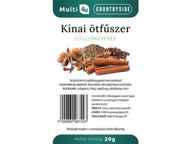 Multi 4U Countryside Kínai ötfűszer keverék 20g Multi 4U Countryside Kínai ötfűszer keverék 20g