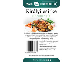 Multi 4U Countryside királyi csirke fűszerkeverék 20g Multi 4U Countryside királyi csirke fűszerkeverék 20g