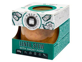 Polcz Lencsefőzelék füstölt tarjával 350g Polcz Lencsefőzelék füstölt tarjával 350g