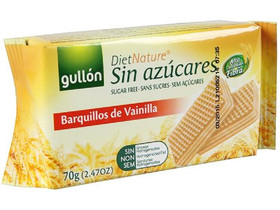 Gullon cukormentes nápolyi vaniliás 60g Gullon cukormentes nápolyi vaniliás 60g
