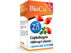 BioCo C+Cink Retard C-vitamin 1000mg+szerves Cink filmtab. 100db