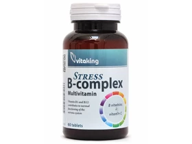 Vitaking B-Complex Stressz tabletta 60 db Vitaking B-Complex Stressz tabletta 60 db