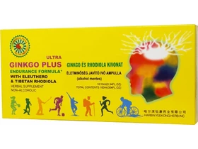 Big Star Ginkgo és Rodiola Eleutheroval ampulla 10x10ml Big Star Ginkgo és Rodiola Eleutheroval ampulla 10x10ml