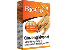 BioCo Ginseng kivonat tabletta 60db BioCo Ginseng kivonat tabletta 60db