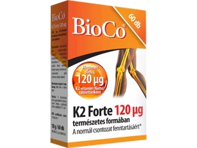 K2 Forte 120mcg 60 db tabletta (BioCо) K2 Forte 120mcg 60 db tabletta (BioCо)