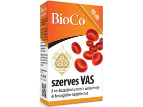 BioCo Szerves Vas tabletta 90 db BioCo Szerves Vas tabletta 90 db