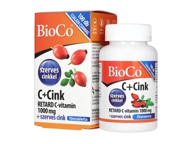 BioCo C+Cink Retard C-vitamin 1000mg+szerves Cink filmtab. 100db BioCo C+Cink Retard C-vitamin 1000mg+szerves Cink filmtab. 100db