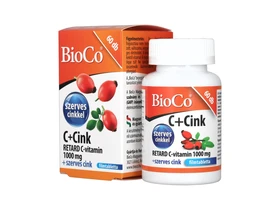BioCo C+Cink Retard C-vitamin 1000mg+szerves Cink filmtab. 60db