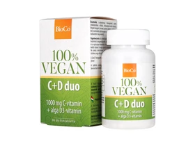 BioCo 100% VEGAN C+D duo filmtabletta 90db