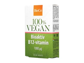BioCo 100% VEGAN Bioaktív B12-vitamin 1000mcg 90db